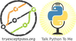 Logo of tryexceptpass & TalkPython