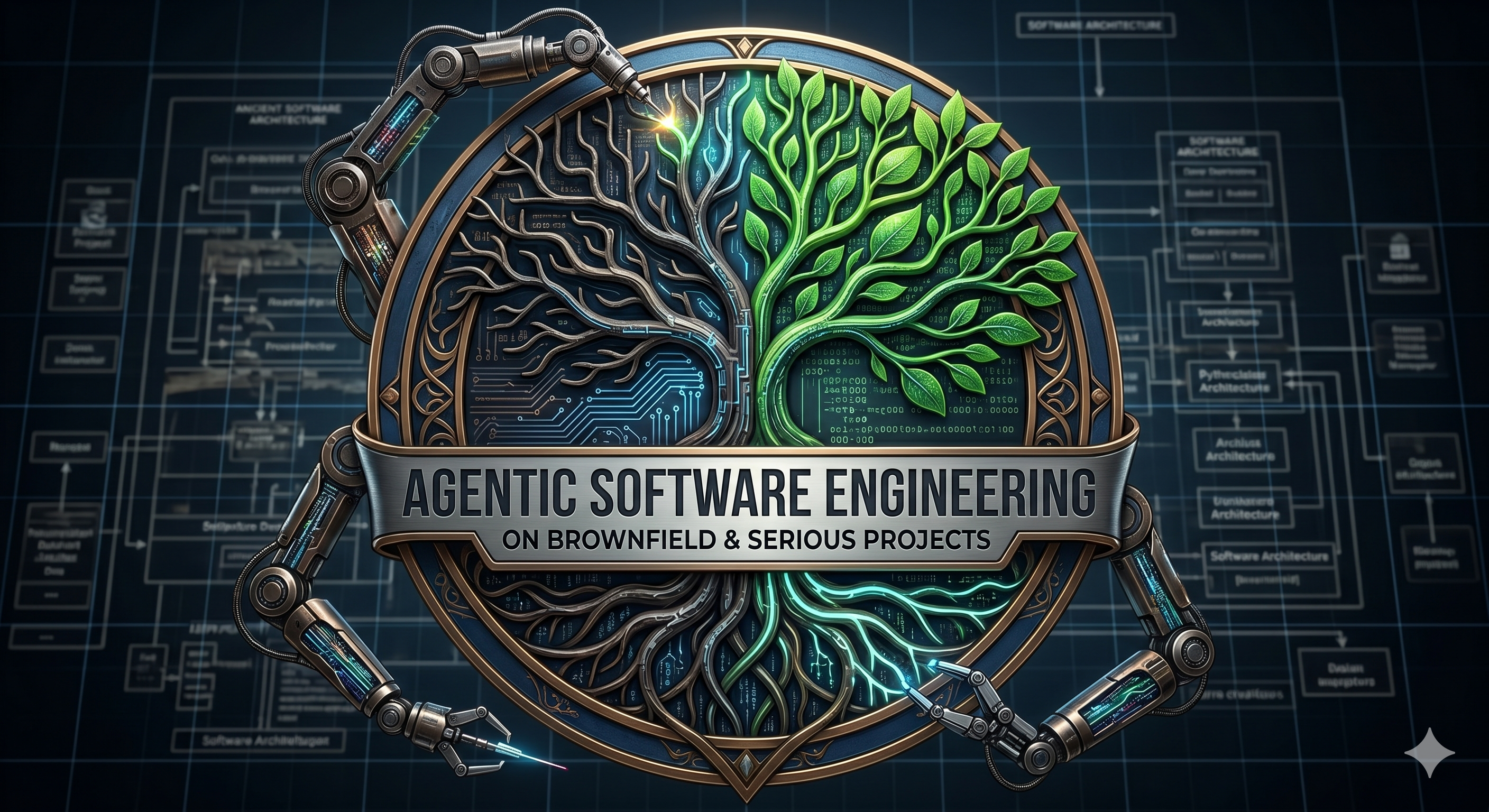 Agentic Software Engineering on Brownfield and Serious Projects